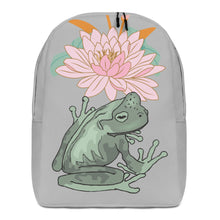Load image into Gallery viewer, Lotus Minimalist Backpack