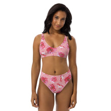 Load image into Gallery viewer, Floral Recycled High-Waisted Bikini