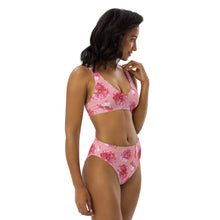 Load image into Gallery viewer, Floral Recycled High-Waisted Bikini