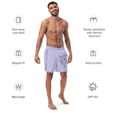 Load image into Gallery viewer, Geomecheye Men's Swim Trunks