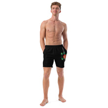 Load image into Gallery viewer, Scarlet Begonia Men's Swim Trunks