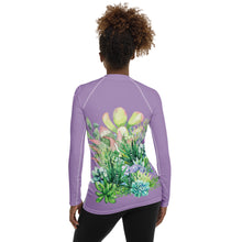 Load image into Gallery viewer, Succulent Women's Rash Guard
