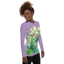 Load image into Gallery viewer, Succulent Women's Rash Guard