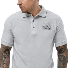 Load image into Gallery viewer, Outdoor Club Embroidered Polo Shirt