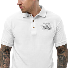 Load image into Gallery viewer, Outdoor Club Embroidered Polo Shirt