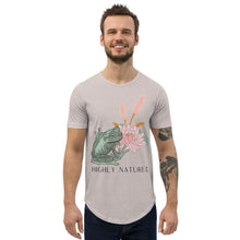 Load image into Gallery viewer, Lotus Unisex Curved Hem T-Shirt