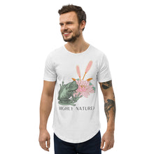 Load image into Gallery viewer, Lotus Unisex Curved Hem T-Shirt