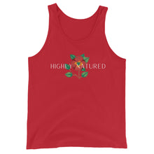 Load image into Gallery viewer, Scarlet Begonia Unisex Tank Top
