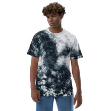 Load image into Gallery viewer, Mushies Embroidered Oversized Tie-Dye T-shirt