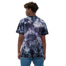 Load image into Gallery viewer, Mushies Embroidered Oversized Tie-Dye T-shirt