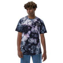 Load image into Gallery viewer, Mushies Embroidered Oversized Tie-Dye T-shirt