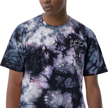 Load image into Gallery viewer, Mushies Embroidered Oversized Tie-Dye T-shirt
