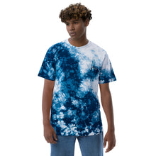 Load image into Gallery viewer, Mushies Embroidered Oversized Tie-Dye T-shirt