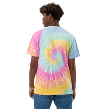 Load image into Gallery viewer, Mushies Embroidered Oversized Tie-Dye T-shirt