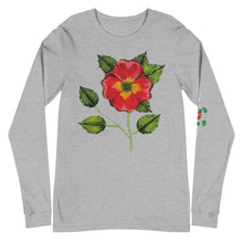 Load image into Gallery viewer, Scarlet Begonia Unisex Long Sleeve Tee