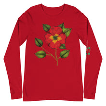 Load image into Gallery viewer, Scarlet Begonia Unisex Long Sleeve Tee