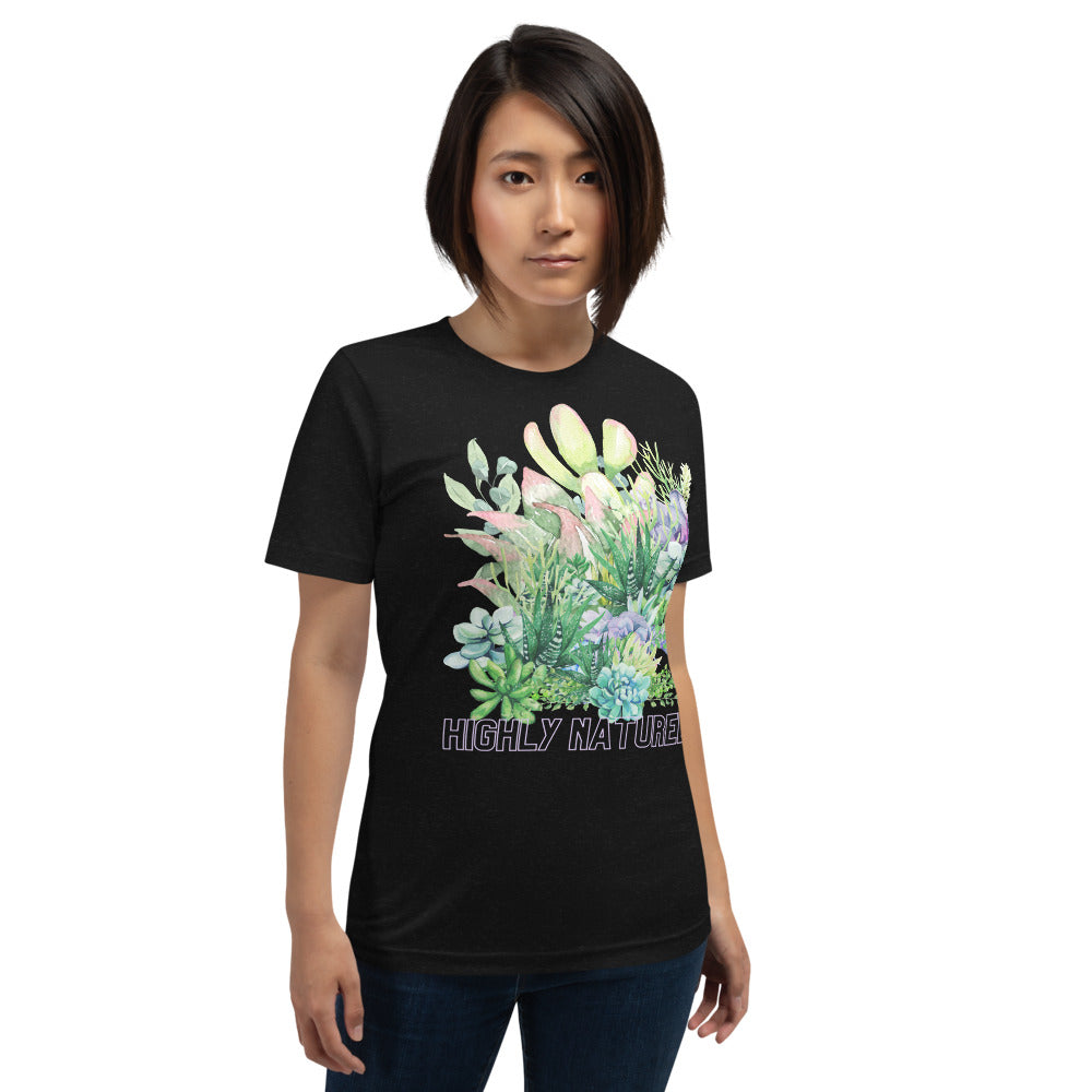 succulent clothing Succulent Short-Sleeve Unisex T-Shirt – Highly Natured